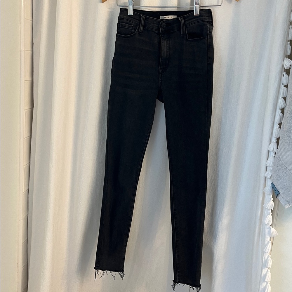 Size 25 PacSun Charcoal Denim Jeans - Picture 2 of 5